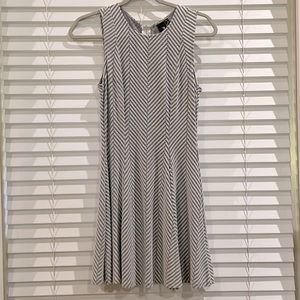 Herringbone Grey Dress Size 3( juniors )